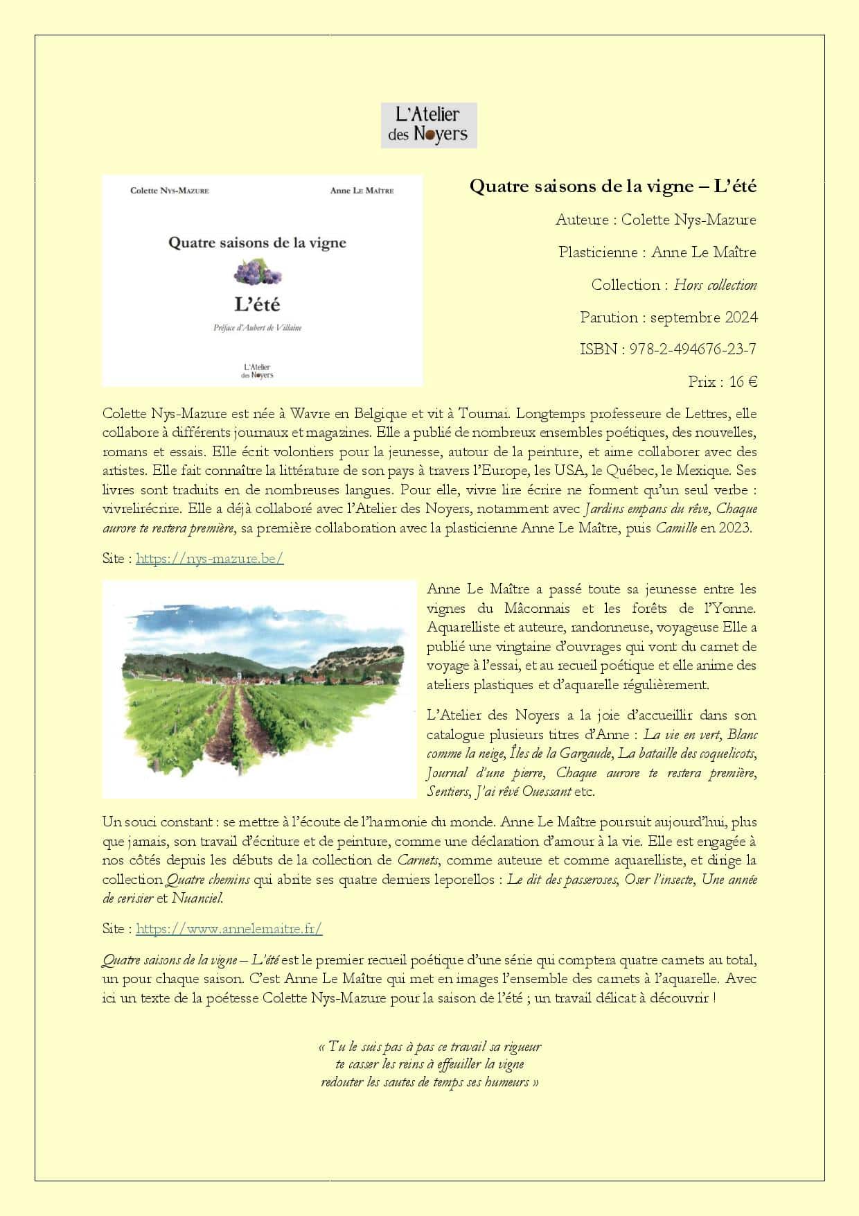 Couverture de L’été